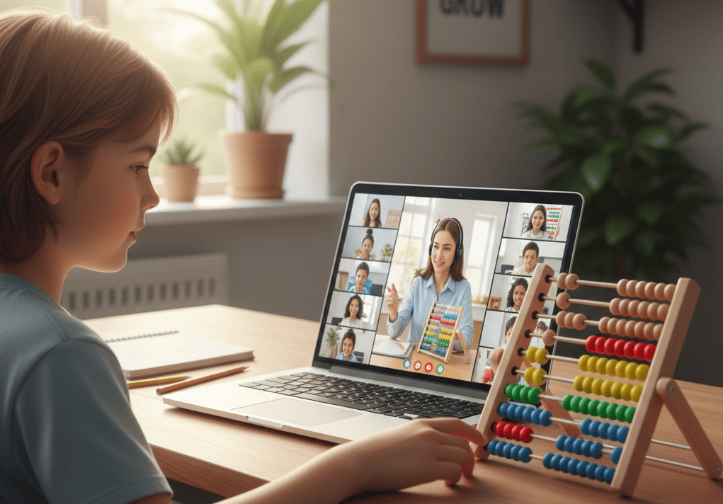 Online Abacus Classes for Kids Learning Mental Math